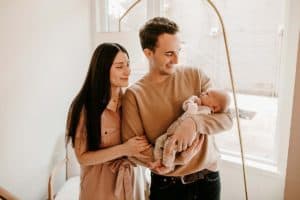 seattle lifestyle newborn session