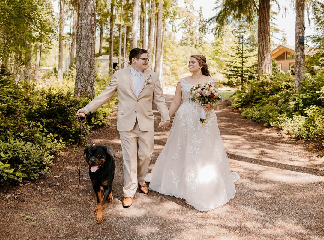 Washington Wedding Photographer | Kurt and Evona’s Intimate Backyard Wedding