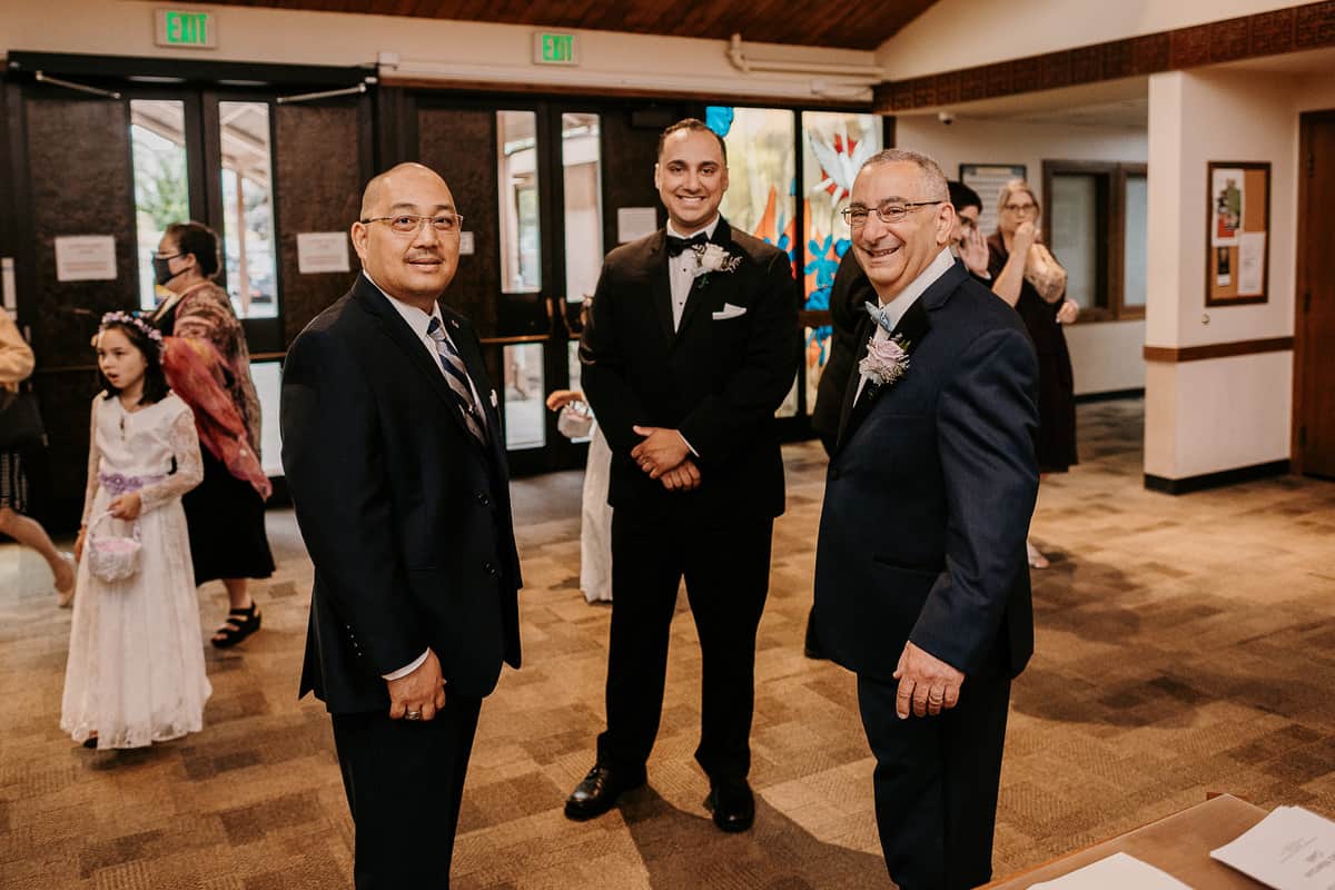 Washington Wedding Photographer. Kastle H Photography LLC. Amanda and Chad. St. Elizabeth Ann Seton Catholic Church Bothell, WA