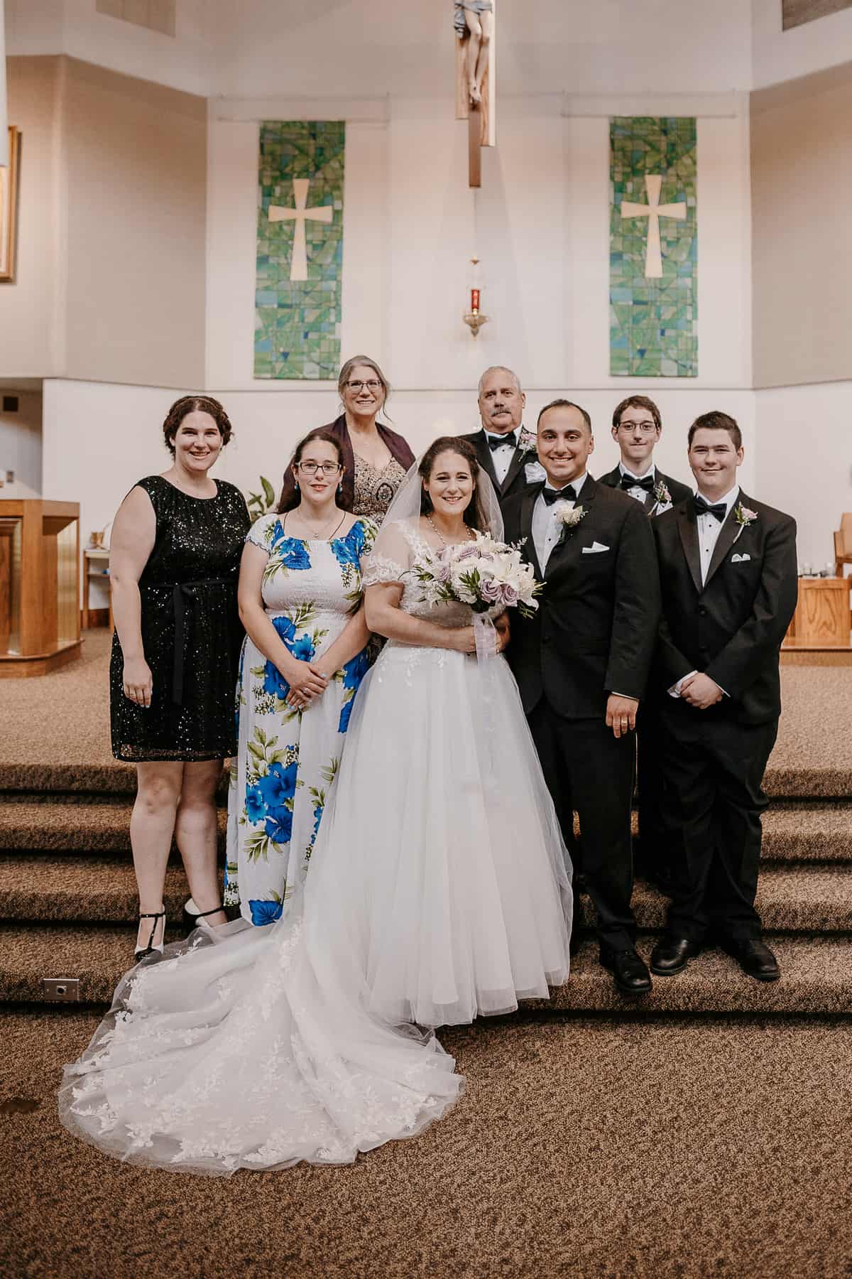 Washington Wedding Photographer. Kastle H Photography LLC. Amanda and Chad. St. Elizabeth Ann Seton Catholic Church Bothell, WA