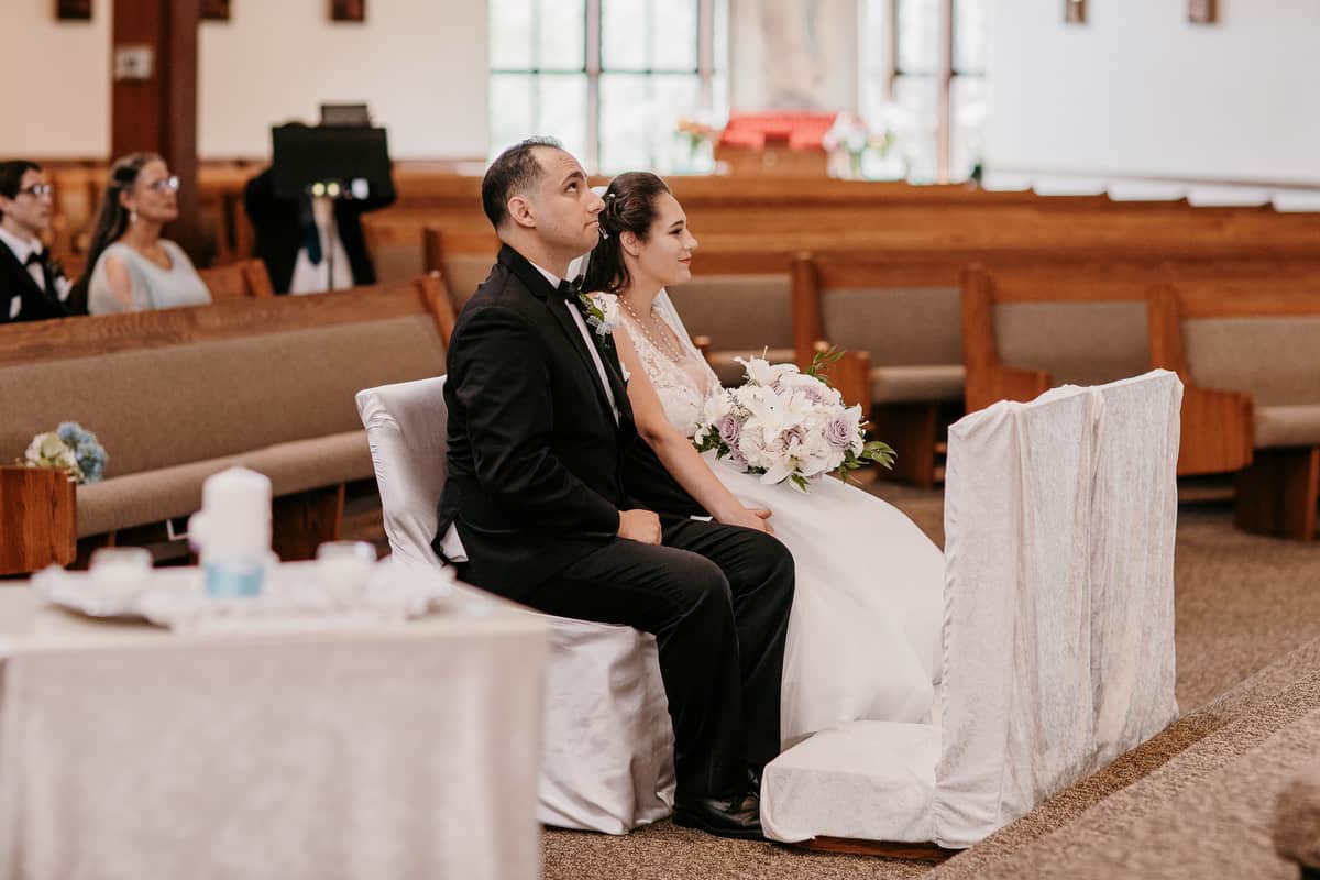 Washington Wedding Photographer. Kastle H Photography LLC. Amanda and Chad. St. Elizabeth Ann Seton Catholic Church Bothell, WA