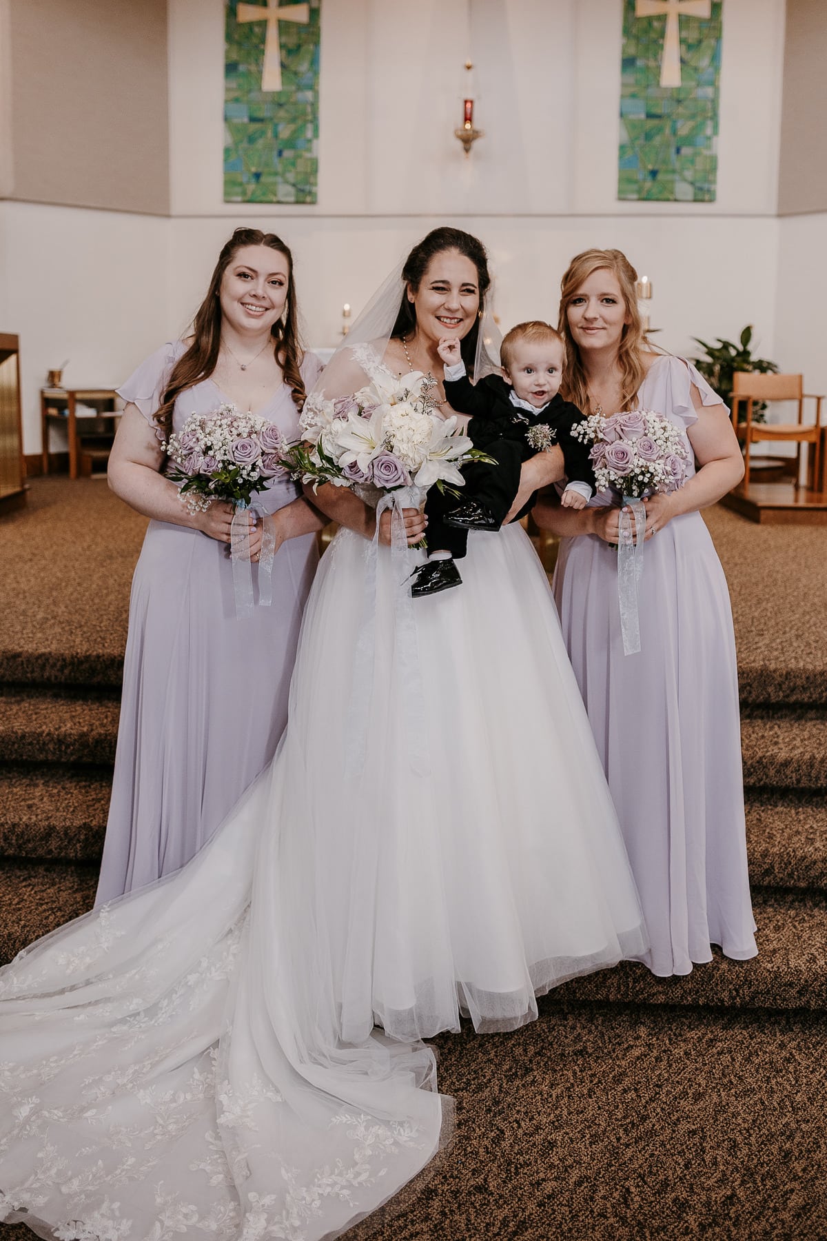 Washington Wedding Photographer. Kastle H Photography LLC. Amanda and Chad. St. Elizabeth Ann Seton Catholic Church Bothell, WA