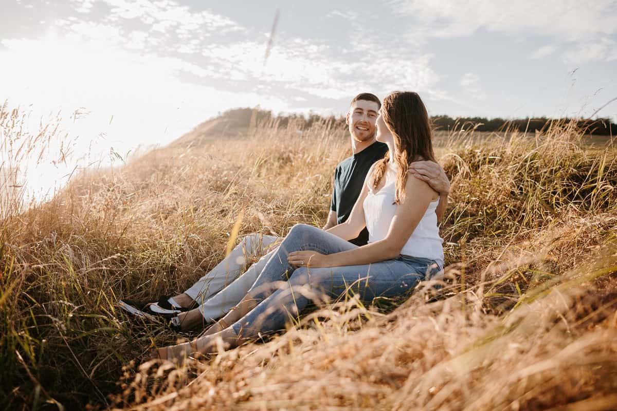 Seattle Engagement Photographer. Kastle H Photography LLC. Adrienne & Matt. Ebey's Landing Coupeville, WA