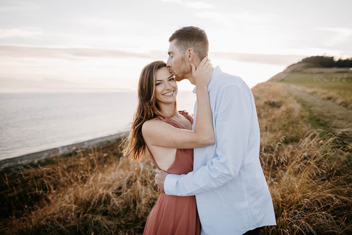 Seattle Engagement Photographer. Kastle H Photography LLC. Adrienne & Matt. Ebey's Landing Coupeville, WA