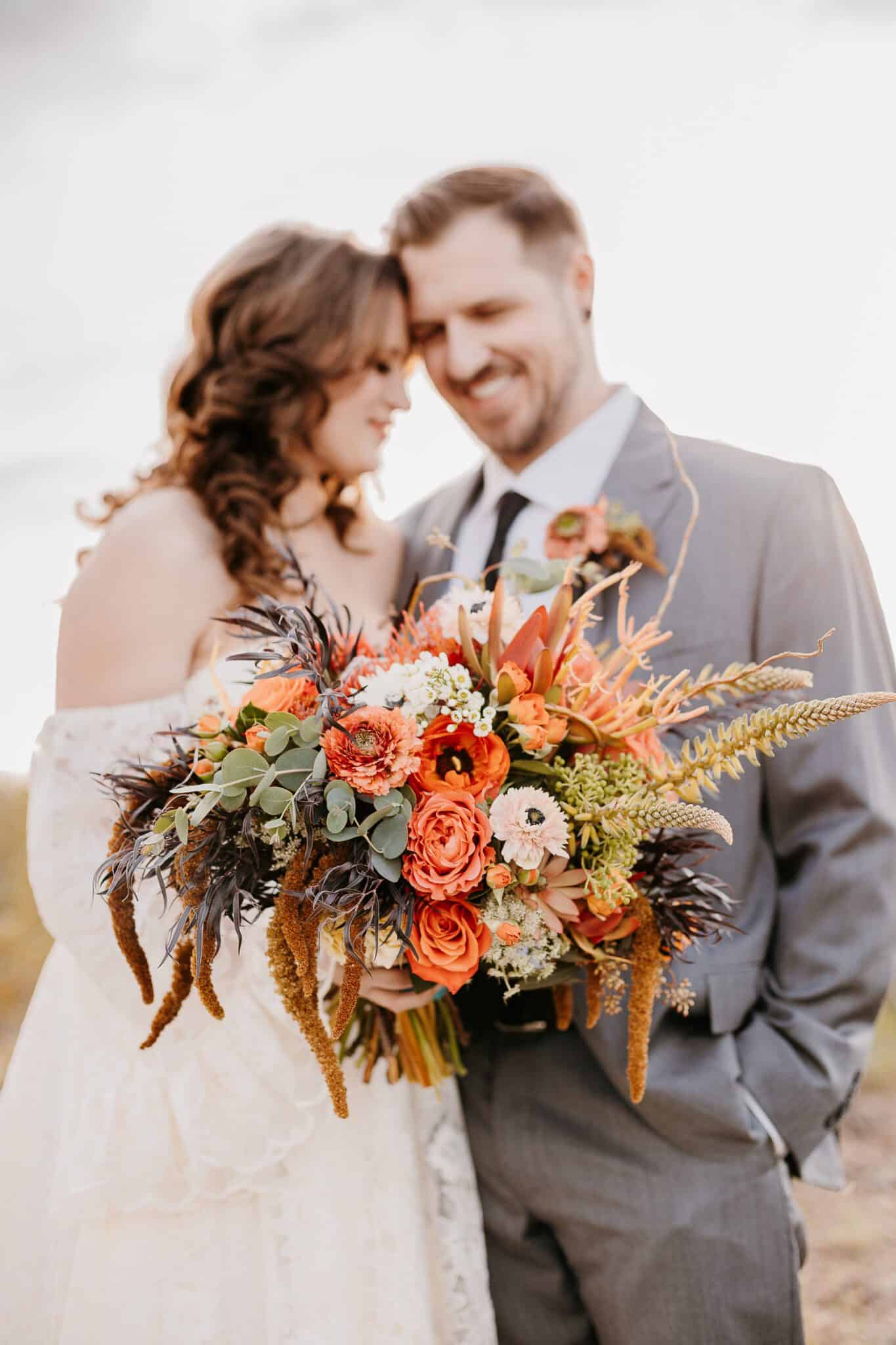 Arizona Elopement Photographer. Kastle H Photography LLC. Kasandra and Tyler. Apache Wash Trailhead Phoenix, Arizona