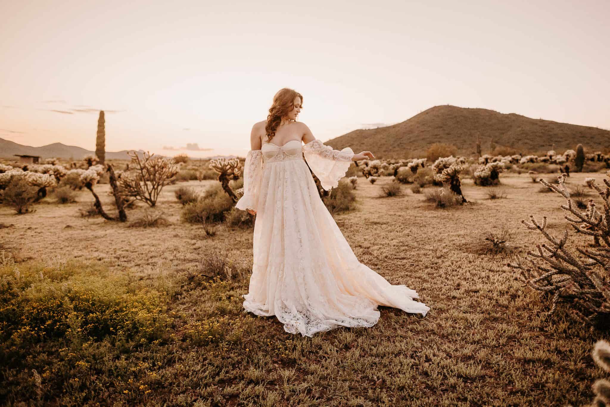 Arizona Elopement Photographer. Kastle H Photography LLC. Kasandra and Tyler. Apache Wash Trailhead Phoenix, Arizona