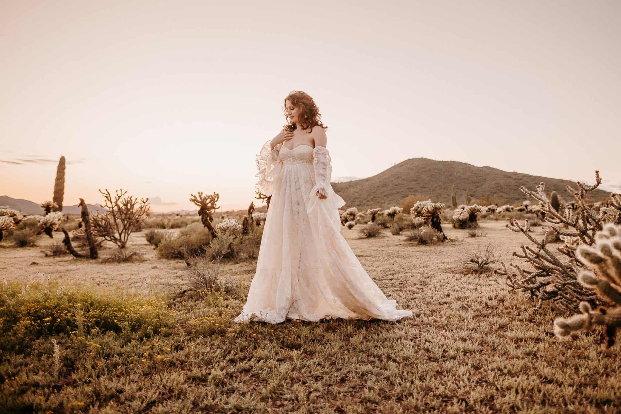 Arizona Elopement Photographer. Kastle H Photography LLC. Kasandra and Tyler. Apache Wash Trailhead Phoenix, Arizona