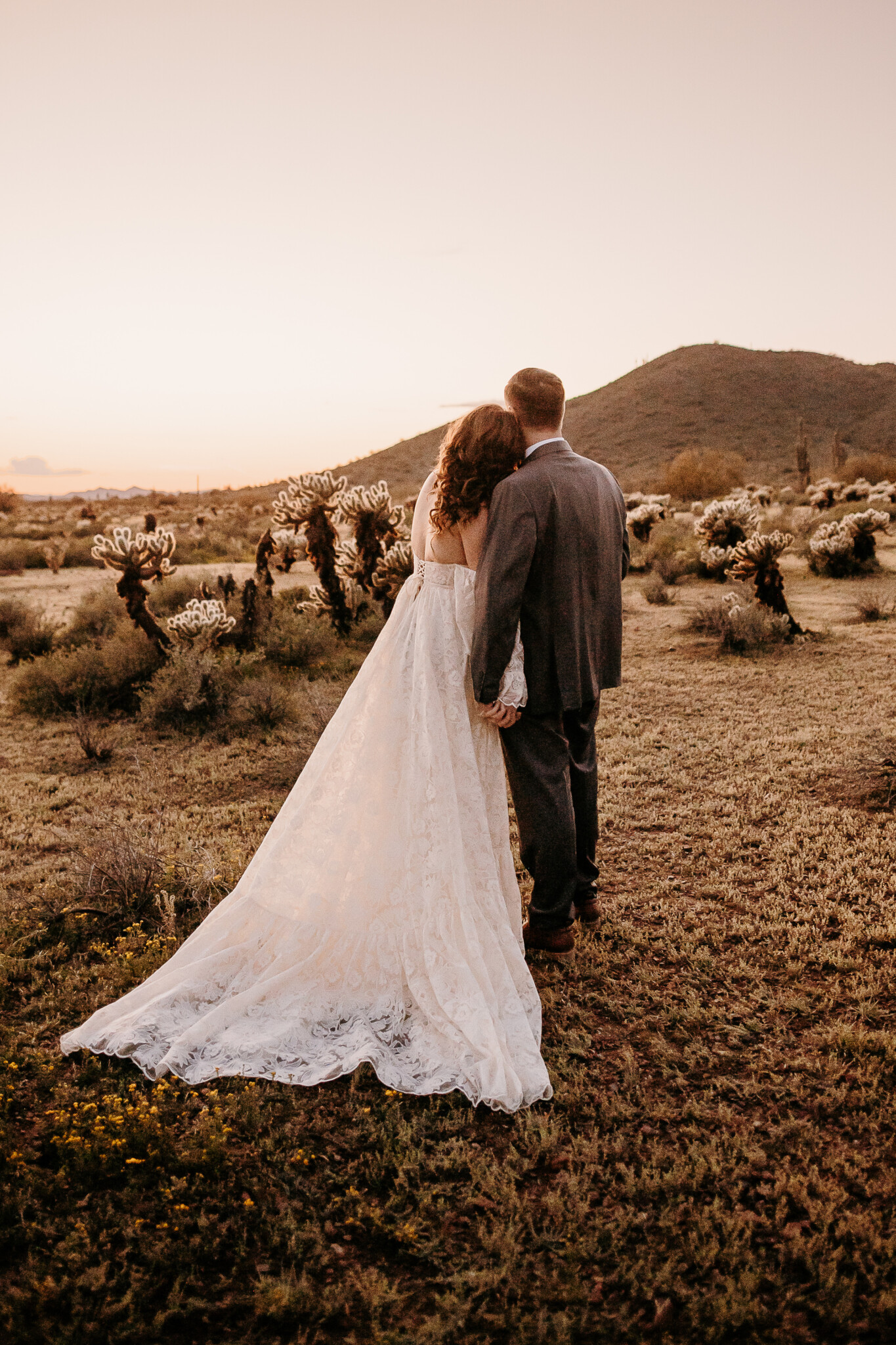 Arizona Elopement Photographer. Kastle H Photography LLC. Kasandra and Tyler. Apache Wash Trailhead Phoenix, Arizona